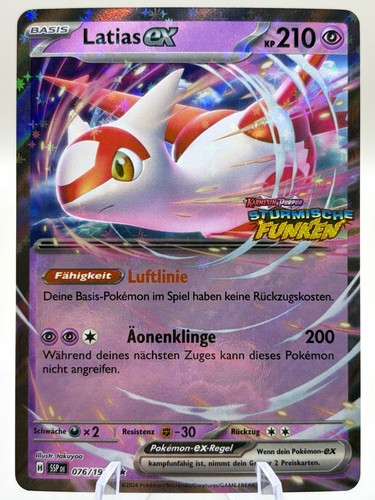 Carta pokemon latias - pokemon, ex