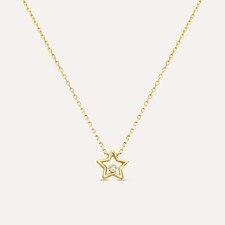 Collana stroili oro - collana, in