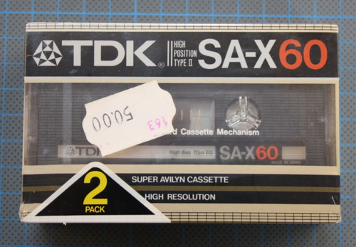Cassette audio tape tdk - 2,