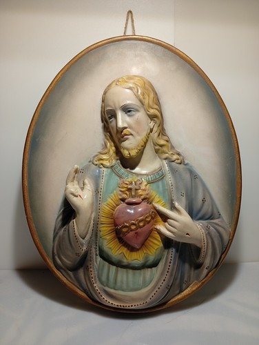 Placca bassorilievo religioso