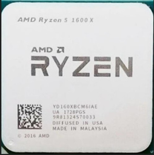 Amd cpu ryzen 1600x - 1600x, ghz