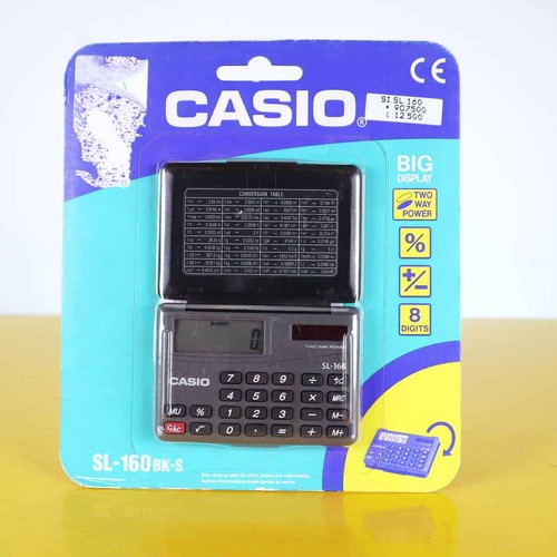 Calcolatrice casio 160bk s - casio, sl-160bk-s