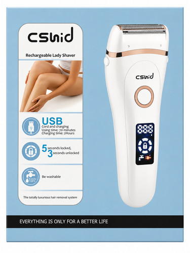 Rasoio donna ricaricabile usb - rasoio,