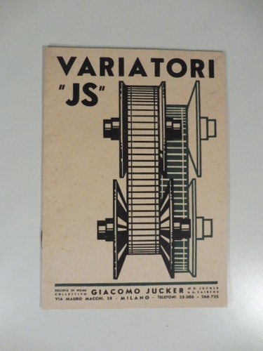 Variatori velocita tipo - velocita',