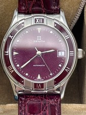 Orologio in acciaio e smalto