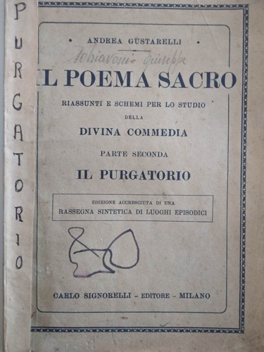 Poema sacro riassunti - il,