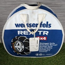 Weissenfels REX TR 4 Catene da Neve - Catene Pneumatici 4x4 - Controllare Descrizione Per Misura 