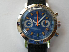 BWC-CRONO-MANUALE-ACCIAIO-WATERPROOF-VALJOUX 7733-OVERSIZE (38 MM)-SUB 50 M-RARO
