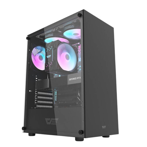 Case gaming computer midi - case,