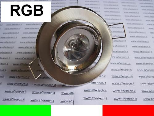 Rgb faretto led incasso - rgb,