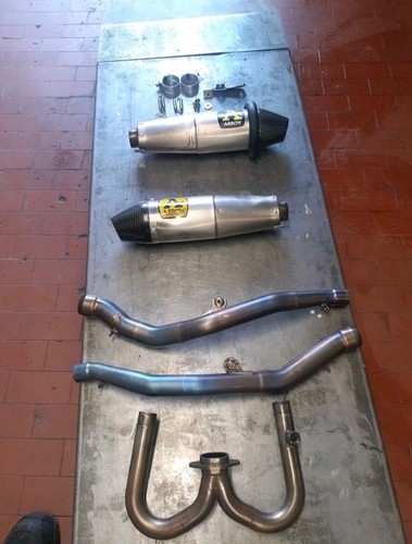 Scarico doppio honda crf - scarico,