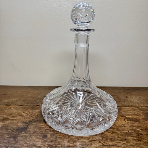 Vintage taglio cristallo navi - vintage,