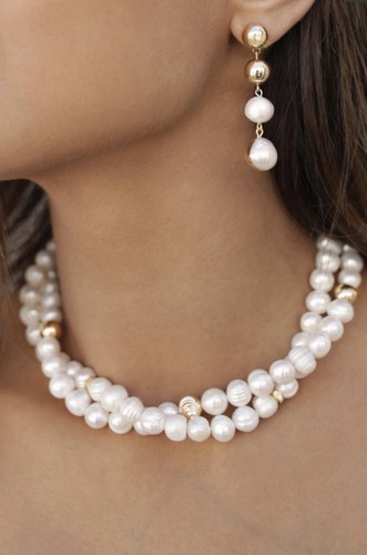 Collana doppio filo ettika - collana,