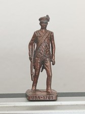 Soldatini Metalfiguren Sorpresa Uovo Kinder, Serie Datati - USA 1781 Scame