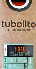 Tubo interno Tubolito S-Tubo strada TPU 700c/29" 18-28mm 60mm SV Presta LEGGERO