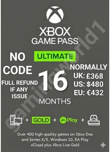 Xbox game pass ultimate - xbox,