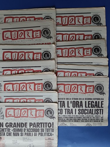 Cuore settimanale satirico - cuore,