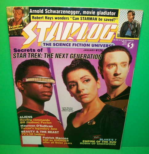 Starlog magazine 126 january - starlog,