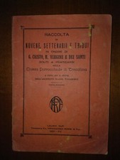 RACCOLTA DI NOVENE SETTENARII