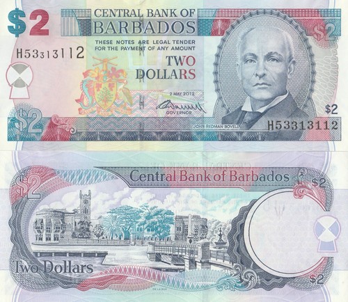 Darbados banconota dollari - banconota,