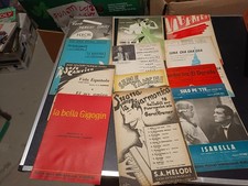 LOTTO 158 SPARTITI MUSICALI