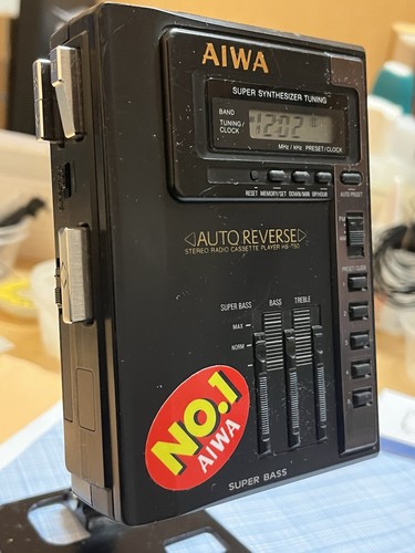Aiwa portable radio cassette - portable,