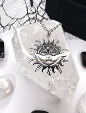 Collana Sole Acciaio Inox