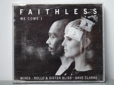 Faithless:  We Come 1  CD Single  Rollo/Sister Bliss & Dave Clarke mixes
