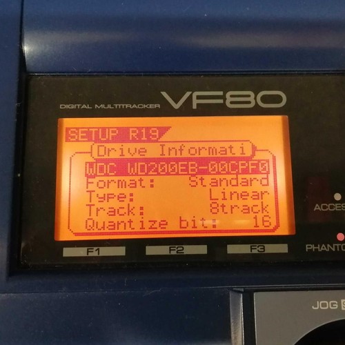 Fostex vf80nd hdd multitrack - vf80nd,