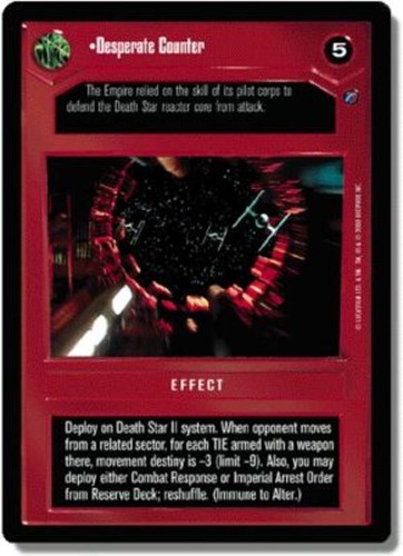 Desperate counter star wars - desperate,