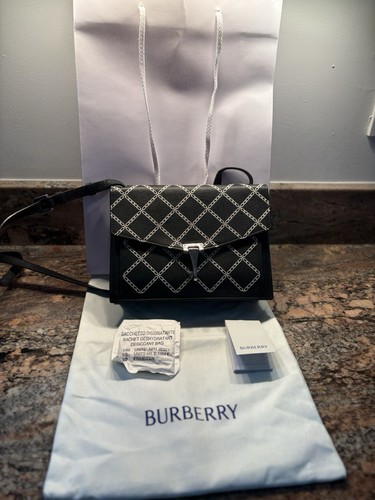Borsa tracolla burberry nera - tracolla,