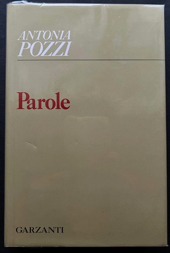 Pozzi antonia parole 1989 - parole.,
