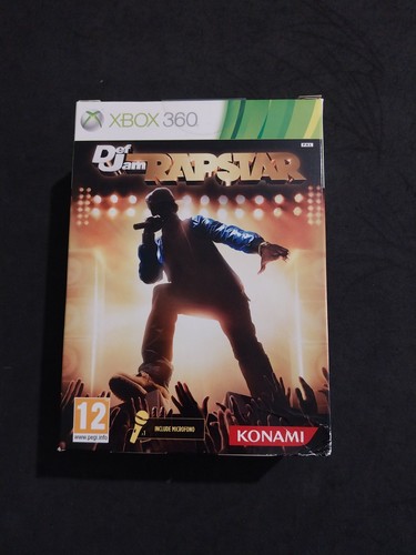 Def jam rapstar con microfono - def,