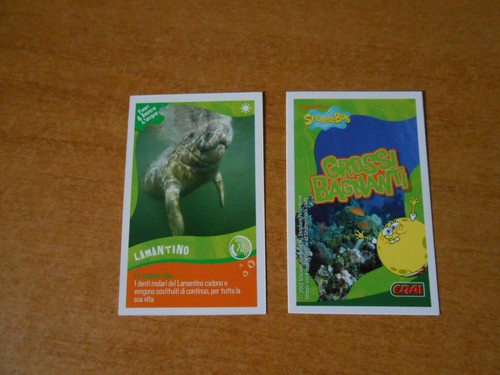 Figurina card spongebob crai - figurina,