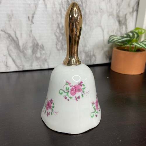 Campana floreale porcellana - in,