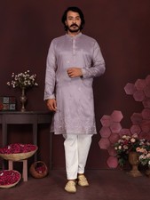 Da Uomo Indiano Kurta Set