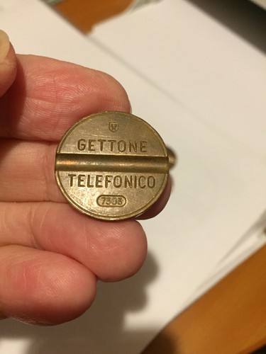 Gettone telefonico 7303 esm - gettone,
