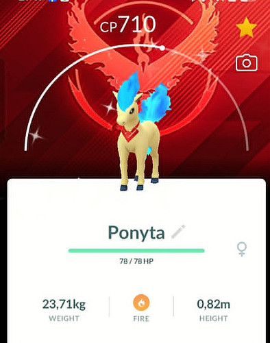 Pokémon shiny ponyta - pokémon,