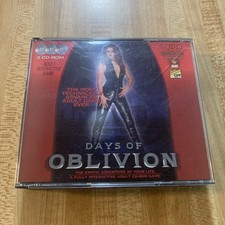 Days Of Oblivion Sexy Orion PC Erotico Avventura PC Game Prima Edizione W Manuale