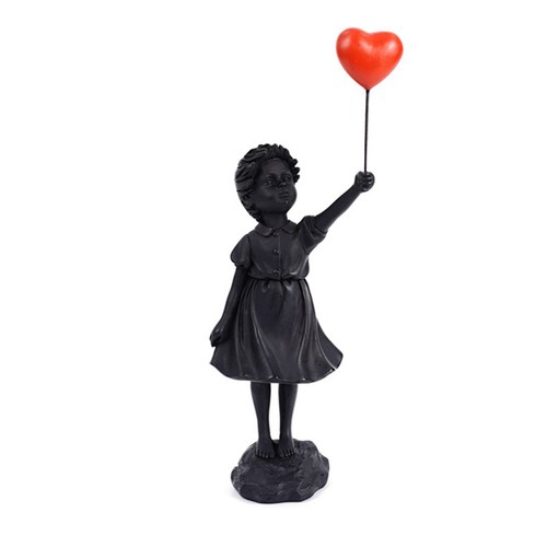 Bambina con palloncino - con,