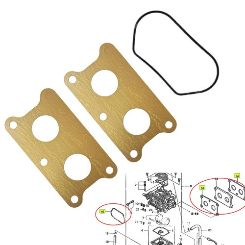 Kit manutenzione carburatore - manutenzione,