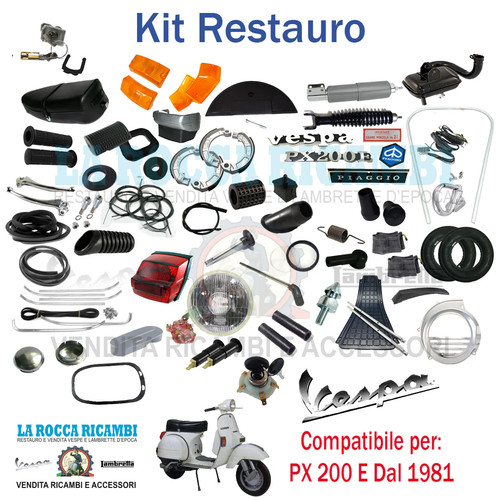 Kit restauro 200 1981 - restauro,