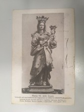 CARTOLINA VIAGGIATA CERRETO SANNITA MARIA SS. DELLE GRAZIE BENEVENTO 1924