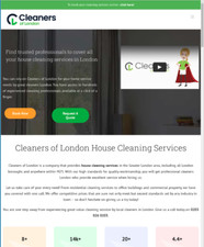 Design Sito Pulizia Domestica