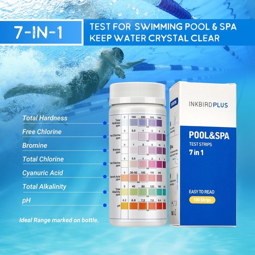 100 strisce reattive acqua - pz,