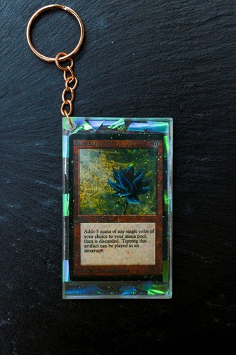 Portachiavi black lotus - -,