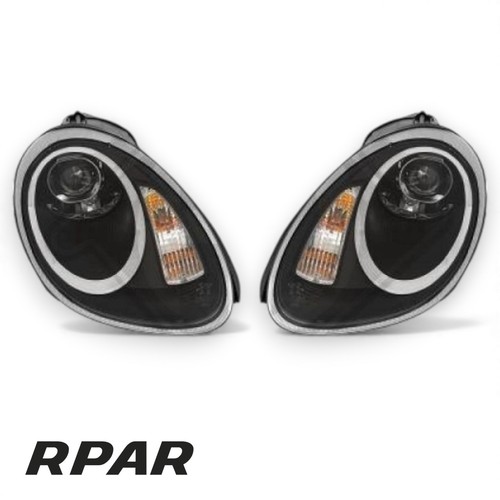 Coppia fari fanali black - fanali,