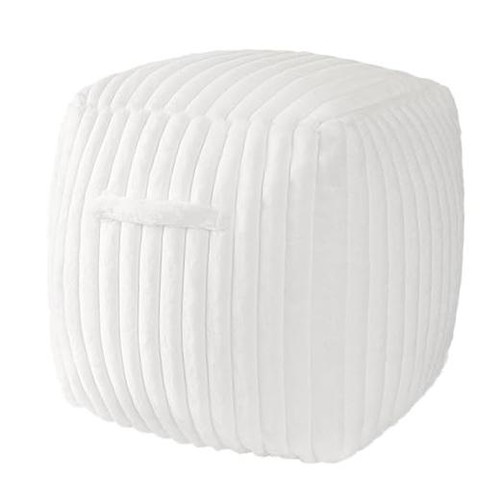 Unstuffed modern pouf cover - unstuffed,
