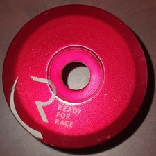 STEM SPACERS AEROZINE RED 1 1/8* (ergal) + STEM HEAD CAP RFR RED