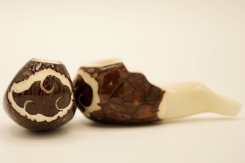 Akatsuki tagua nut pipe - akatsuki,